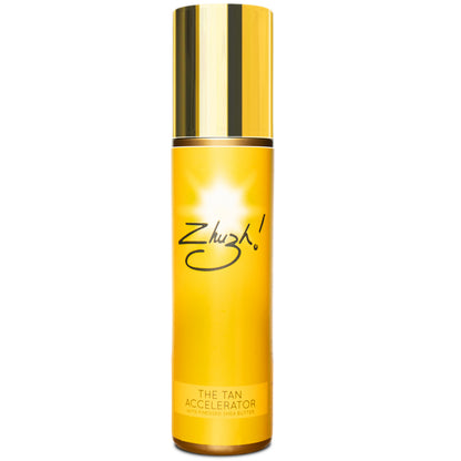 Zhuzh! Zhuzhette! Tan Accelerator Spray 100ml | Compact Travel Size Tanning Enhancer for Outdoor Sun & Sunbed Use
