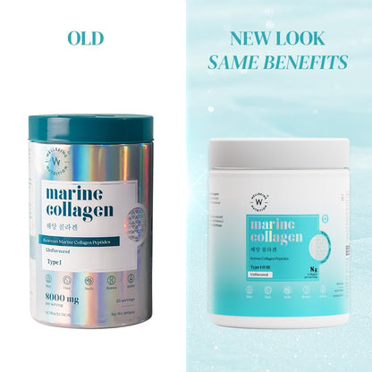 Wellbeing Nutrition Beauty Japanese Marine Collagen - Mango Peach Flavor - 250g