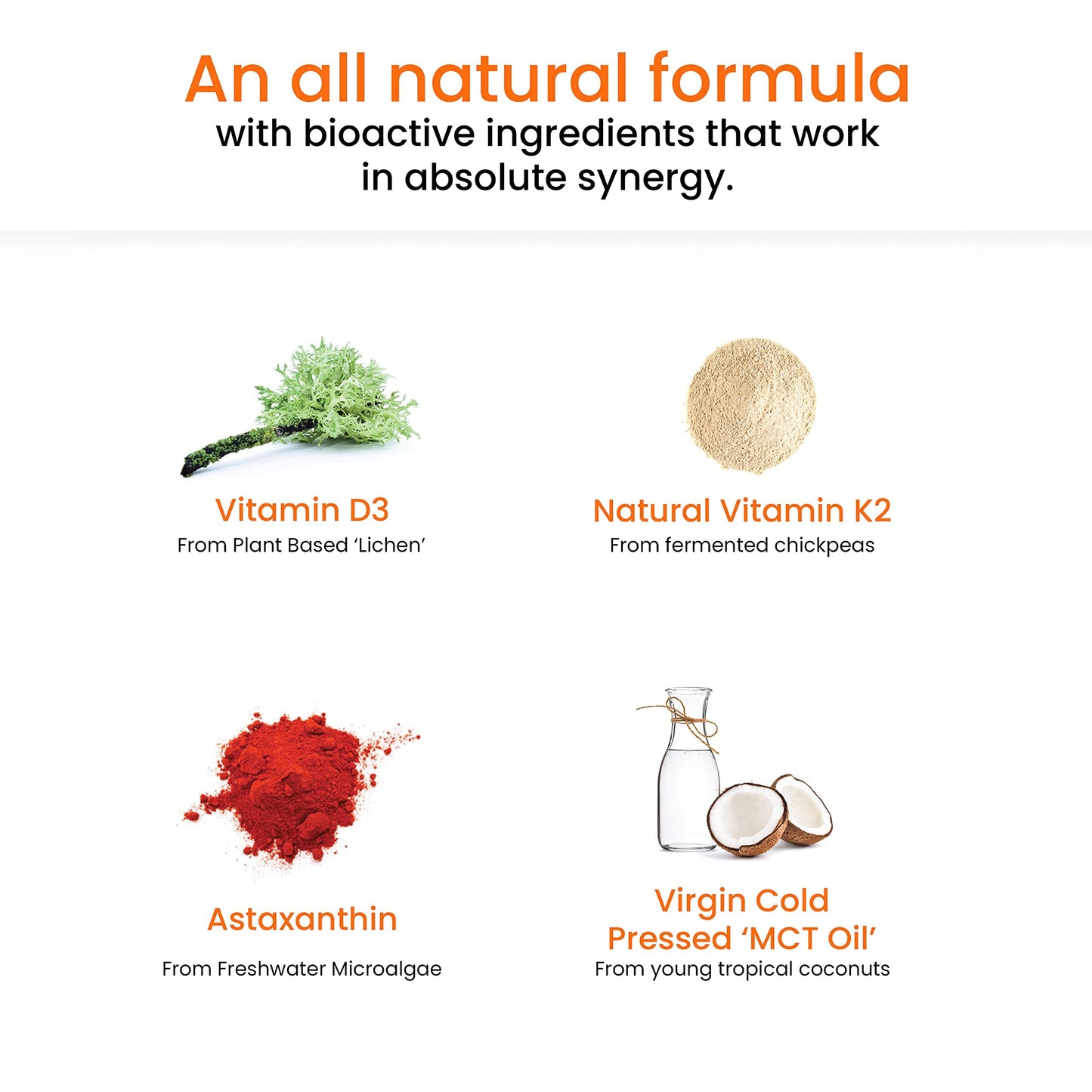 Wellbeing Nutrition Melts Natural Vitamin D3 + K2 Supplement | 30 Oral Strips